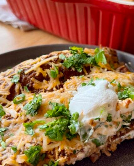Healthy Ground Turkey Enchiladas