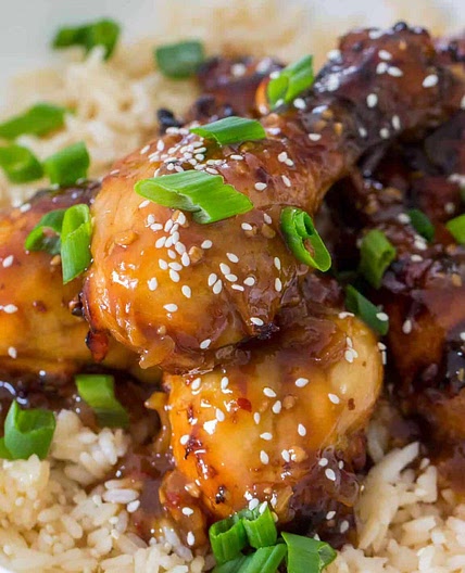 Instant Pot Mongolian Drumsticks