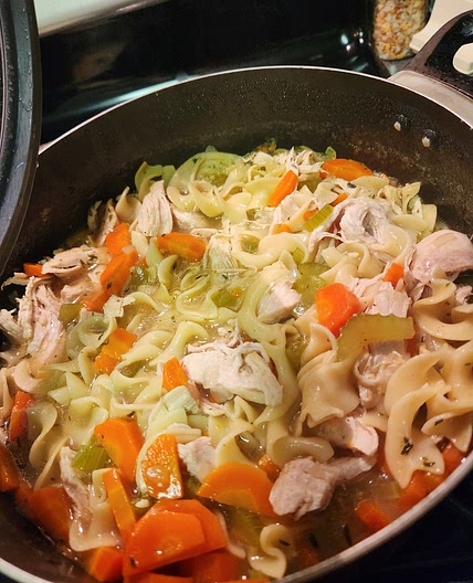 Delicious Homemade Chicken Noodle Soup