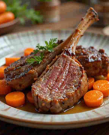Collier d'Agneau aux Carottes recette facile