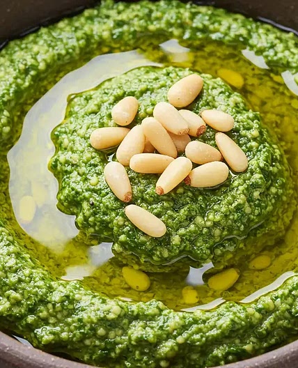 Garlic Mustard Pesto Recipe
