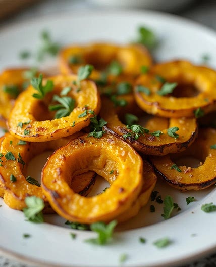 Luscious coquina squash roasted to perfection