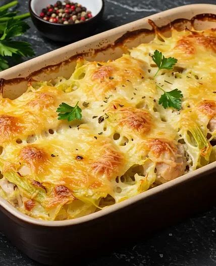 Delicious Chicken and Cabbage Casserole