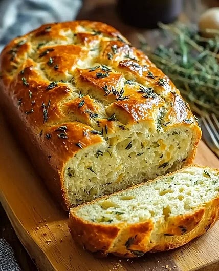 Herb and Cheese Bread Loaf