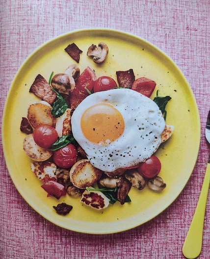 Halloumi & Smoky Bacon Hash