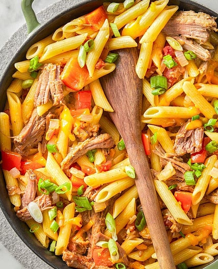 Pulled Pork Pasta