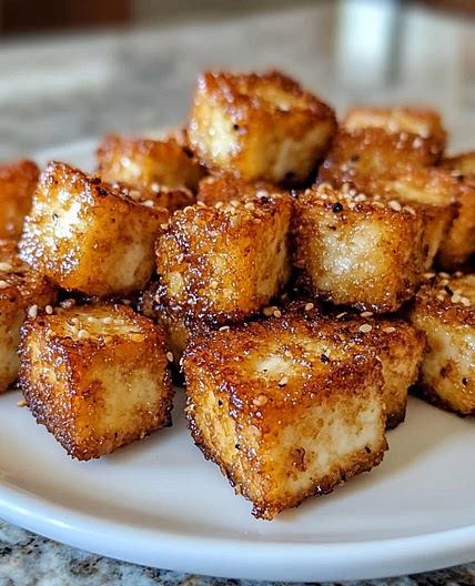 Crispy Sesame Tofu Bites