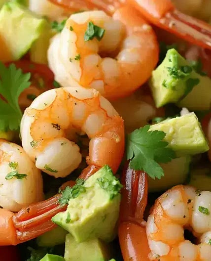 Easy Shrimp and Avocado Salad for Summer