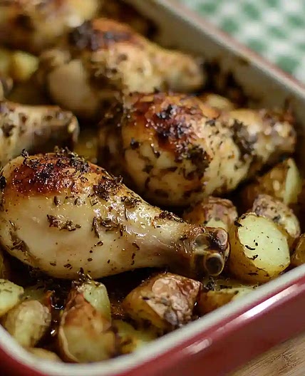 muslos de pollo al horno receta de la abuela
