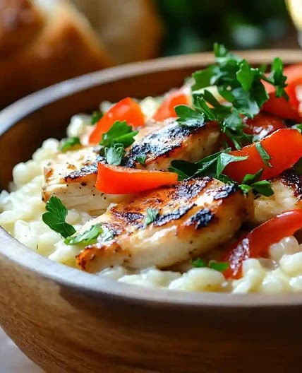 Arroz Caldoso con Pollo