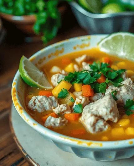 Caldo de Pollo (Mexican Chicken Soup)