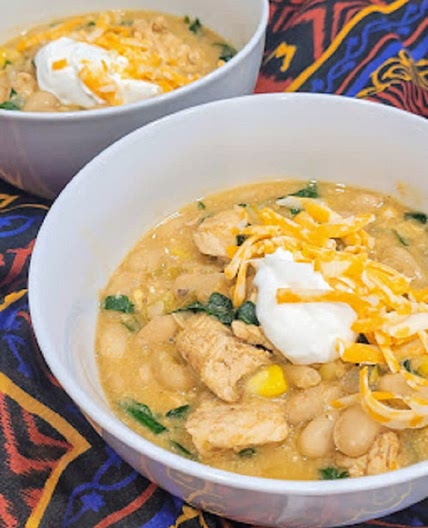 Stovetop White Chicken Chili