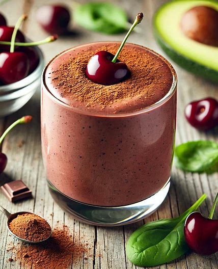 Chocolate Cherry Power Smoothie