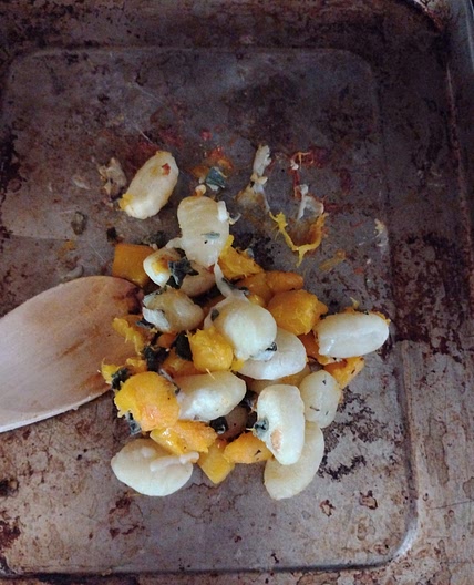 Sheet pan gnocchi and butternut squash Bake
