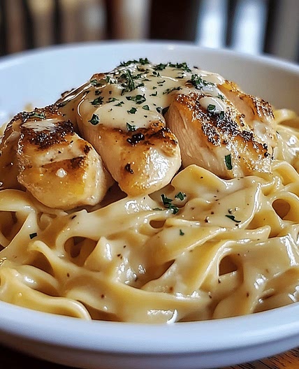 Chicken with Buttered Noodles