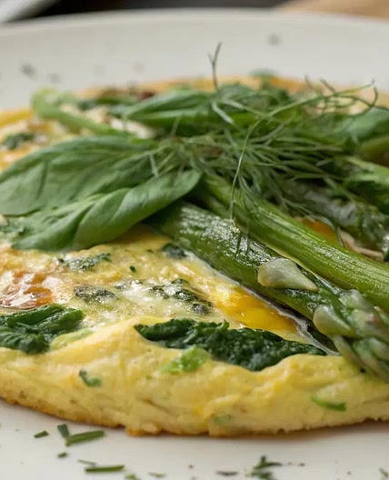 Asparagus and Bok Choy Frittata: A Deliciously Healthy Breakfast or Brunch Option - Diabetic recipes