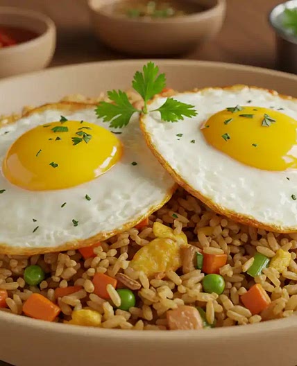 Anjappar-Style Egg Fried Rice Recipe