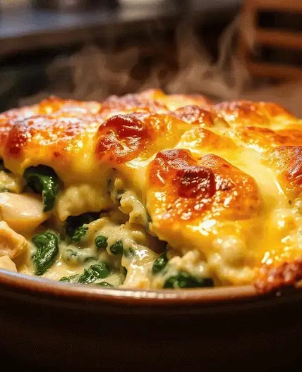 Chicken Florentine Mac