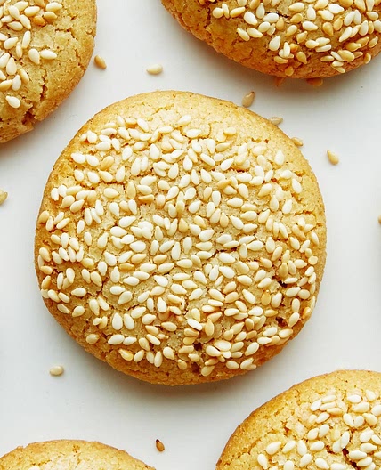 Sesame-Tahini Cookies