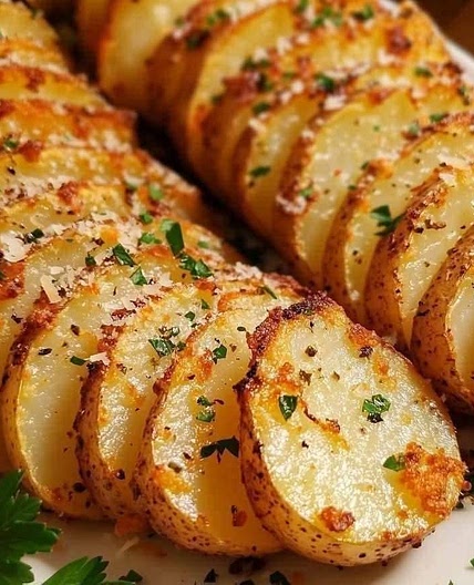 Sliced Baked Potatoes