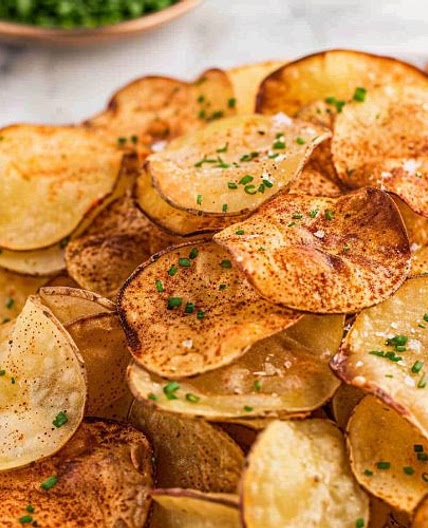 Air Fryer Potato Chips Recipe