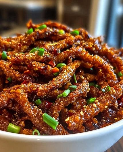 Sichuan-Style Crispy Chilli Beef