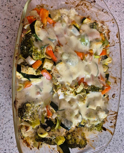 Brokkoli-Gemüse-Auflauf