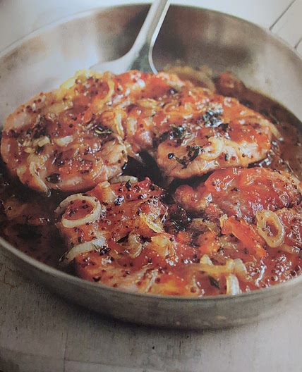 Sticky Gammon Steaks with Caramelised Onions