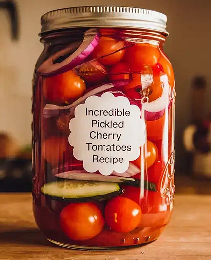 Incredible Pickled Cherry Tomatoes Recipe Now