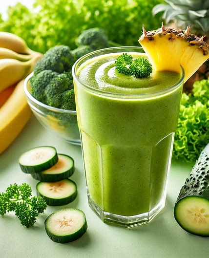 Tropical Green Glow Smoothie