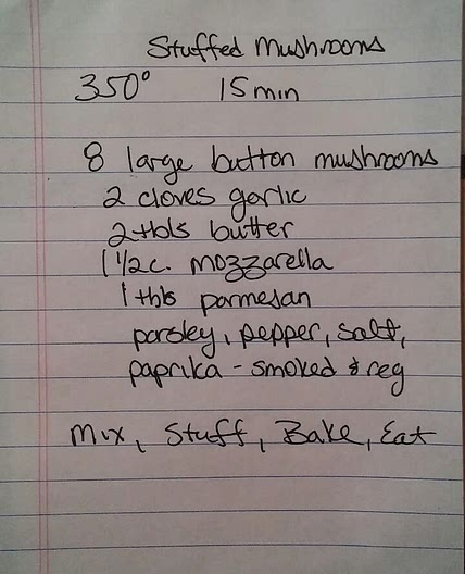 Stuffed Mushrooms