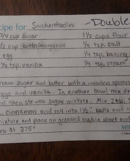 Hearn's Snickerdoodles