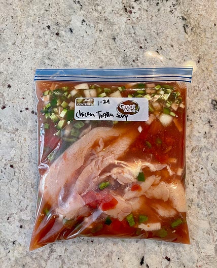 Meal Prep Chicken Tortilla Soup