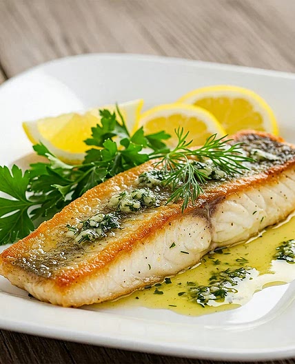 Pan-Seared Dourada with Lemon Herb Butter | Quick Gourmet Fish Recipe