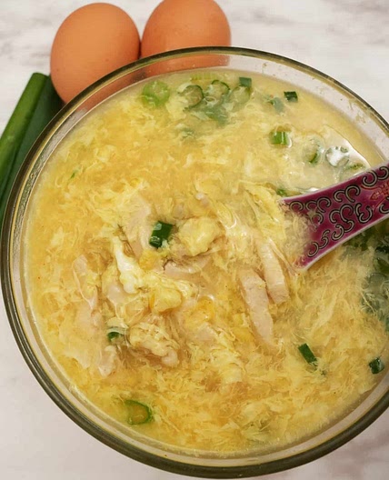 Chicken Corn Egg Drop Soup