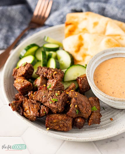 Easy Air Fryer Steak Bites (Gluten Free & Dairy Free)