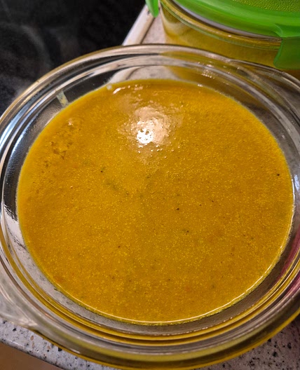 Thailändische Kürbis-Kokos-Suppe