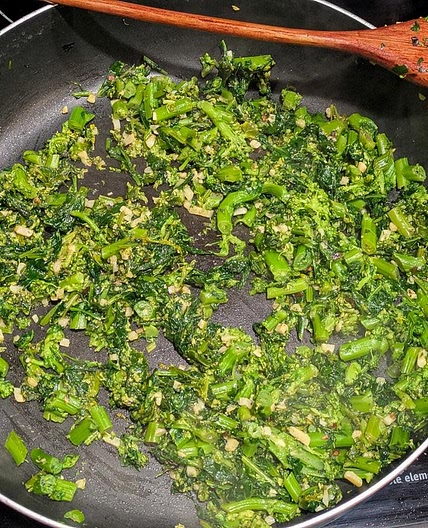 Garlic Lemon Broccoli Rabe