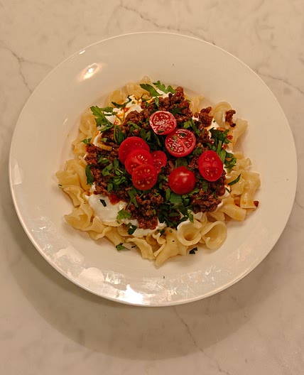 Yalancı Mantı (Turkish Pasta)