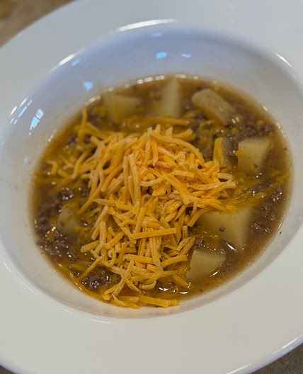 Beef-Corn Chowder