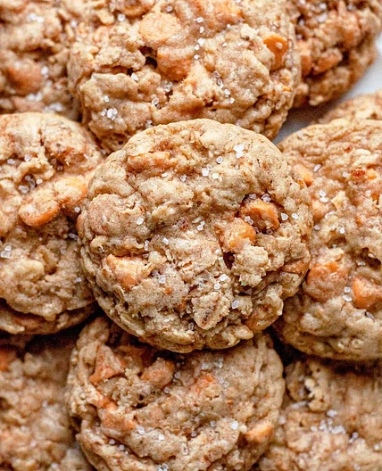 Gluten-Free Butterscotch Oatmeal Cookies