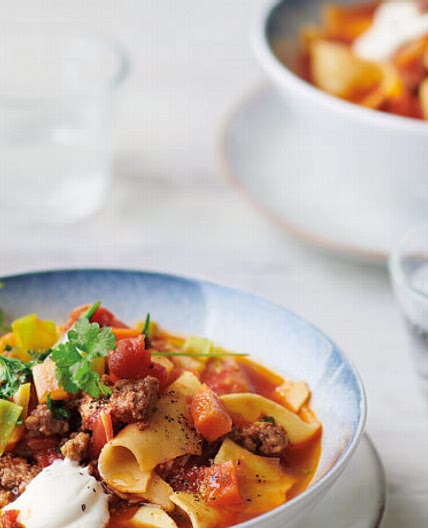 Lasagnesuppe