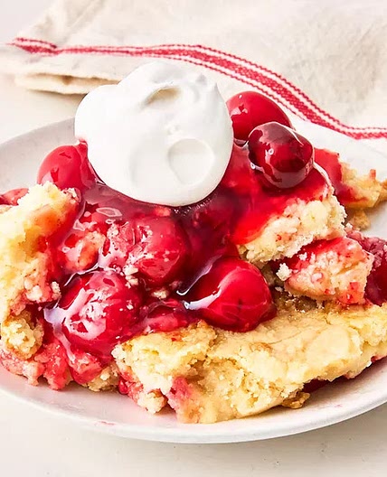 Cherry Cheesecake Dump Cake