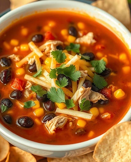 Chicken Enchilada Soup Recipe