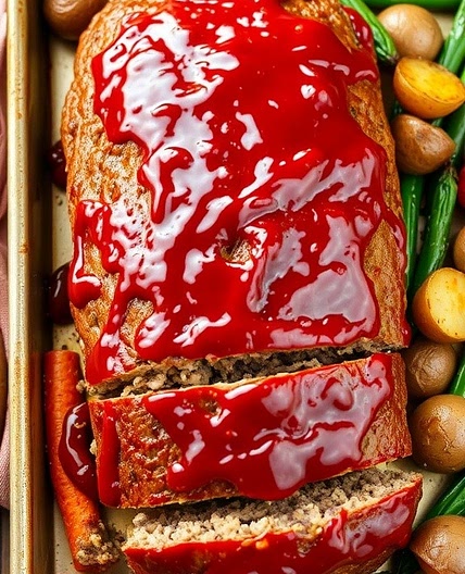 Sheet Pan Meatloaf Recipe