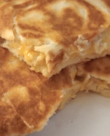 Canned Chicken Salsa Quesadillas