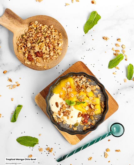 Tropical Mango Chia Bowl
