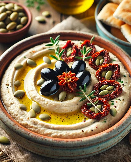 Hummus de alubias