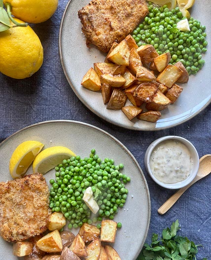 Air Fryer Breaded Fish