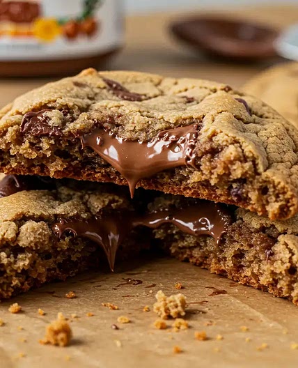 Nutella Stuffed Cookies Recipe